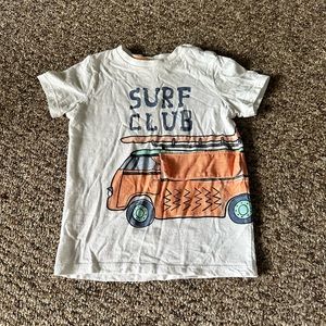 H&M 12-18 month surf club short sleeve shirt
